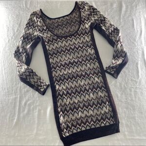 Free People Cozy Cabin Swift Bodycon Dress Ivory Size Small
